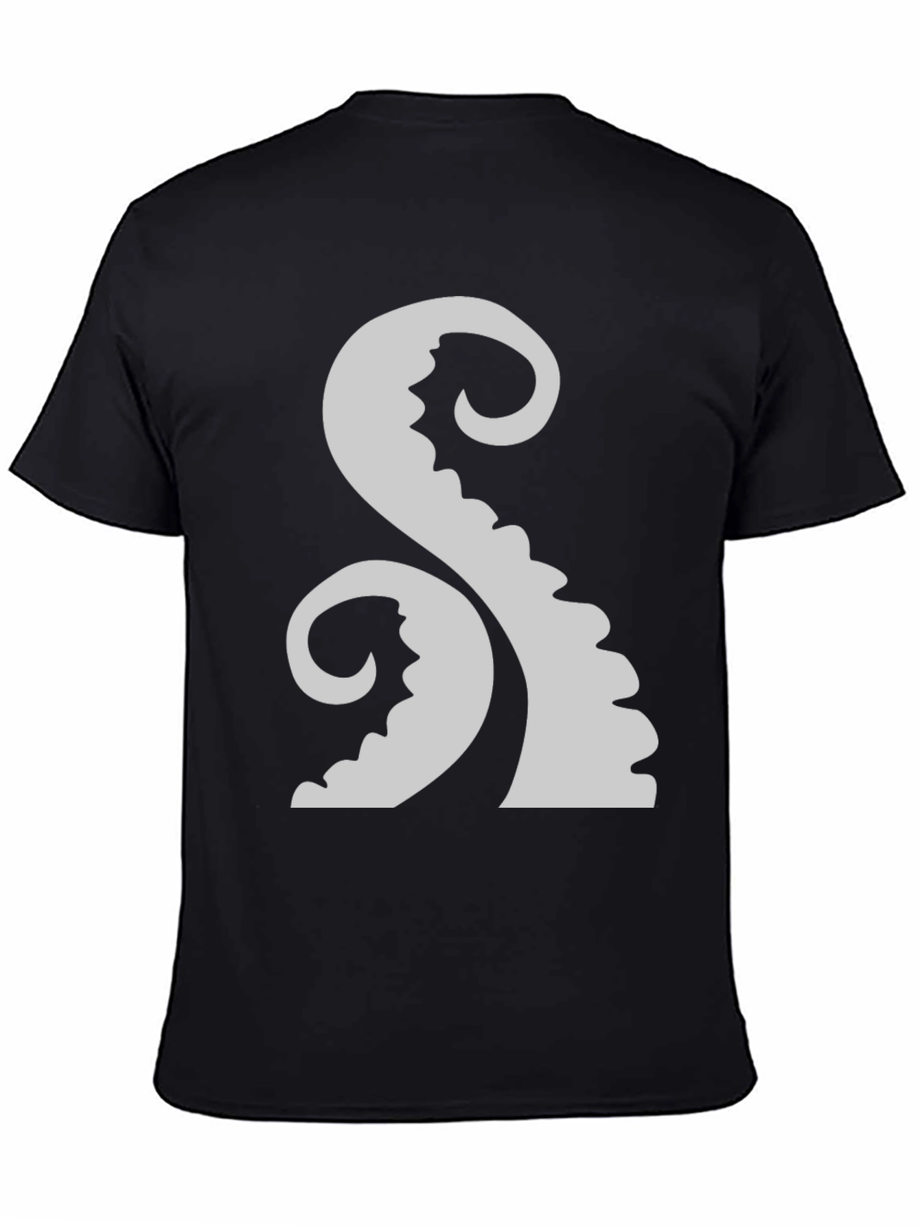 Kraken Tentacle Tee - Black Graphic T-Shirt