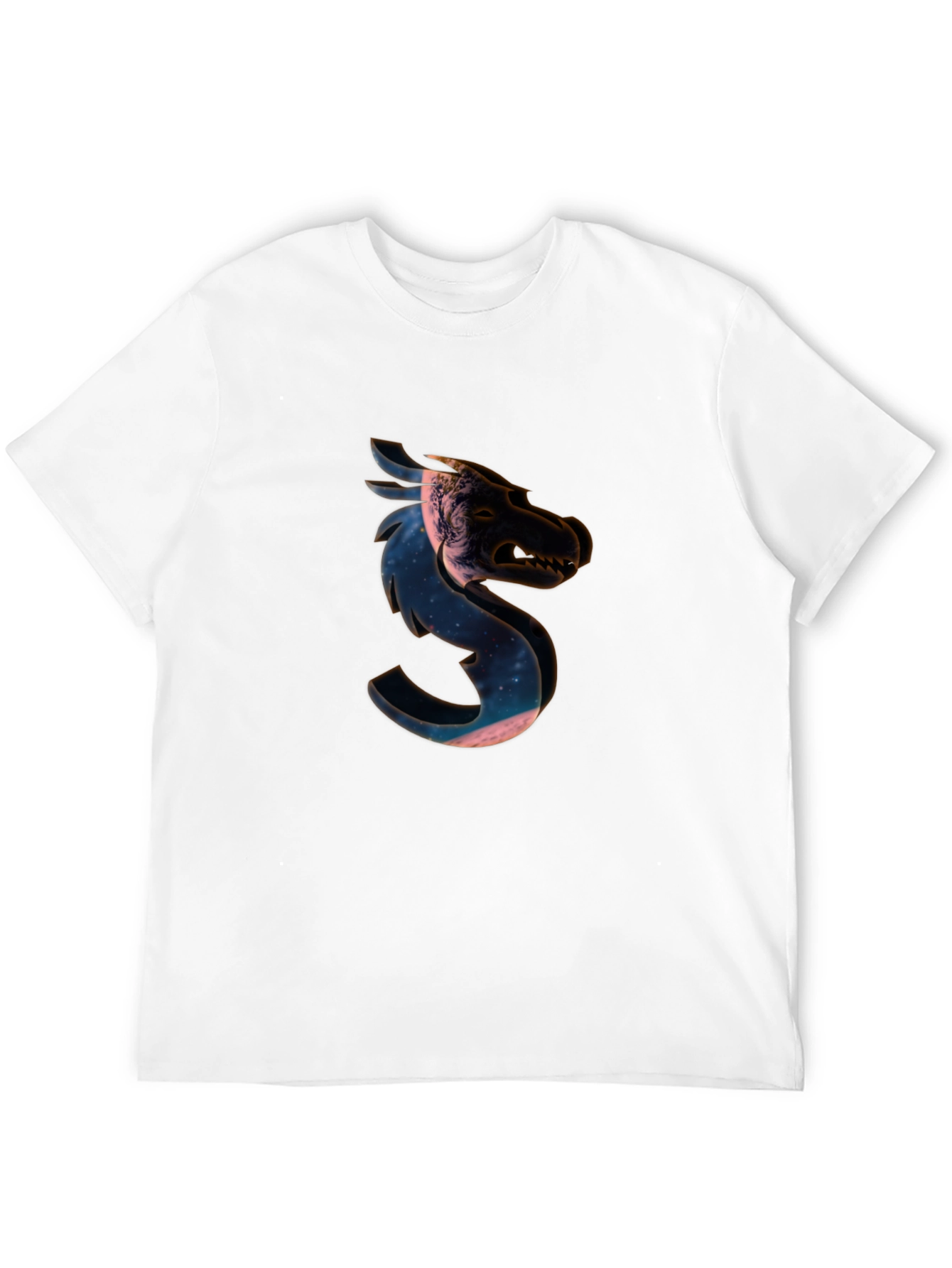 Cosmic Dragon Black T-Shirt