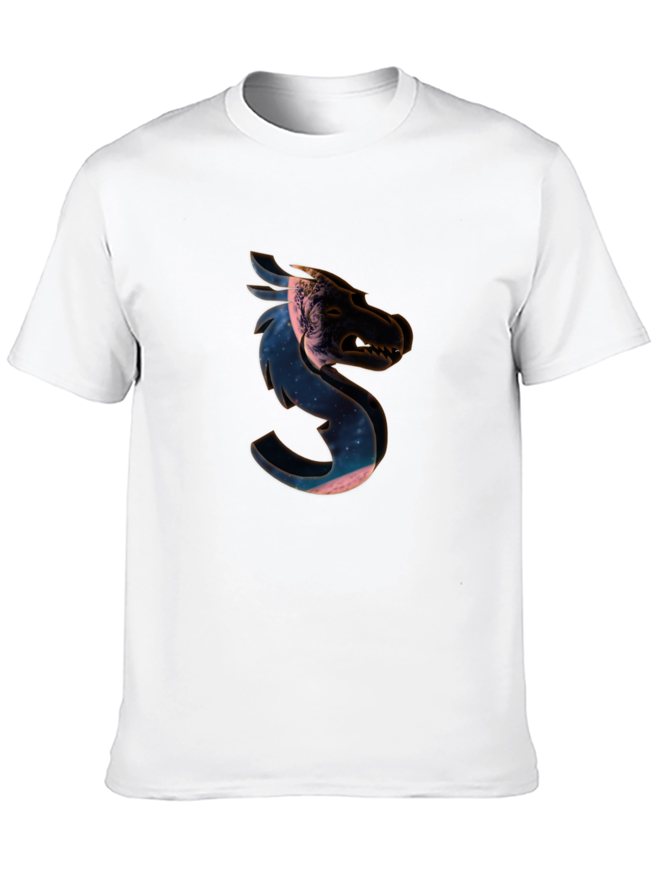 Cosmic Dragon Black T-Shirt