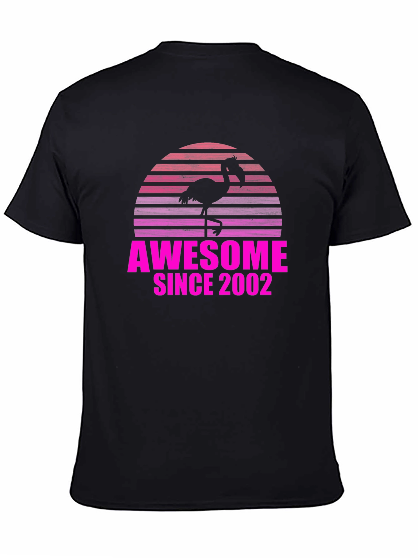 Awesome Since 2002 Flamingo Graphic Tee