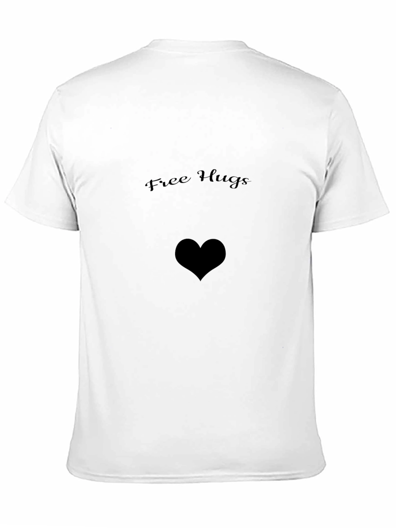 Free Hugs Black Tee