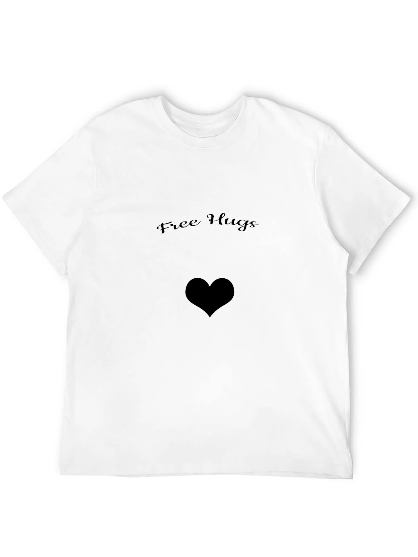 Free Hugs Black Tee