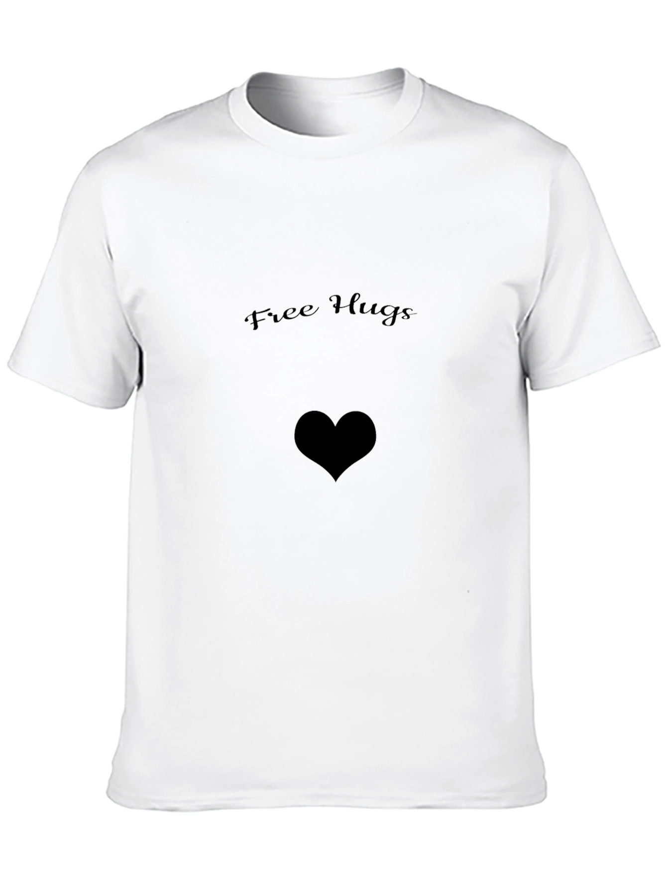 Free Hugs Black Tee