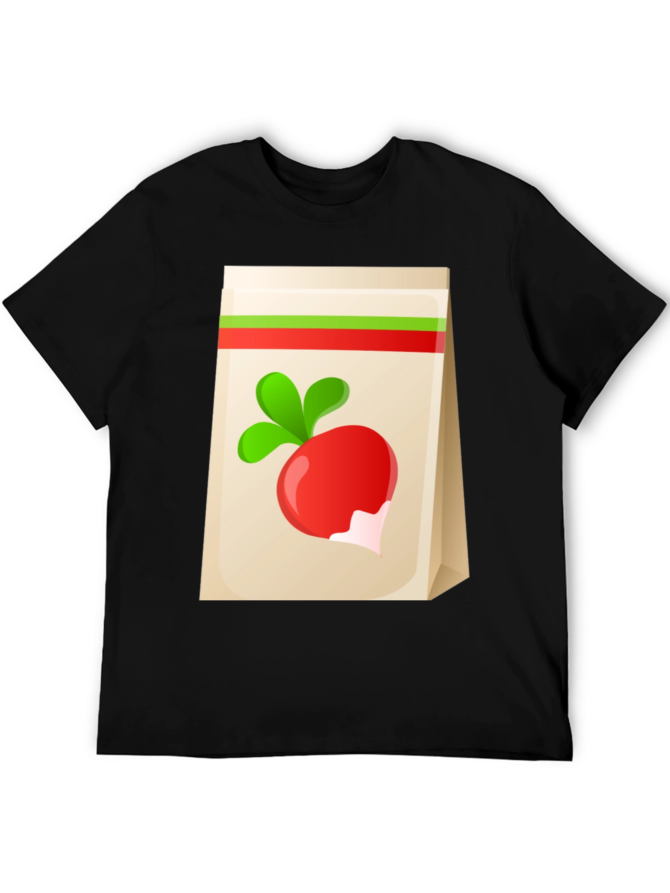 Radish Graphic Tee - Quirky Vegan Shirt