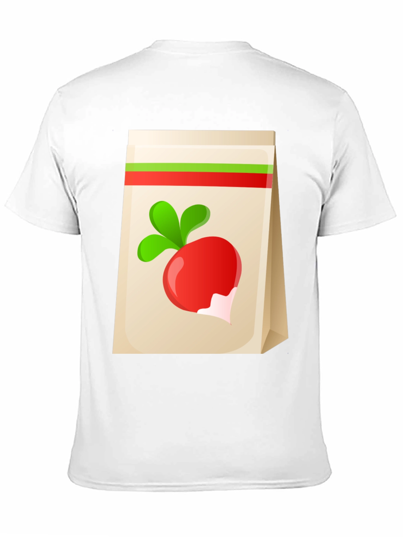 Radish Graphic Tee - Quirky Vegan Shirt
