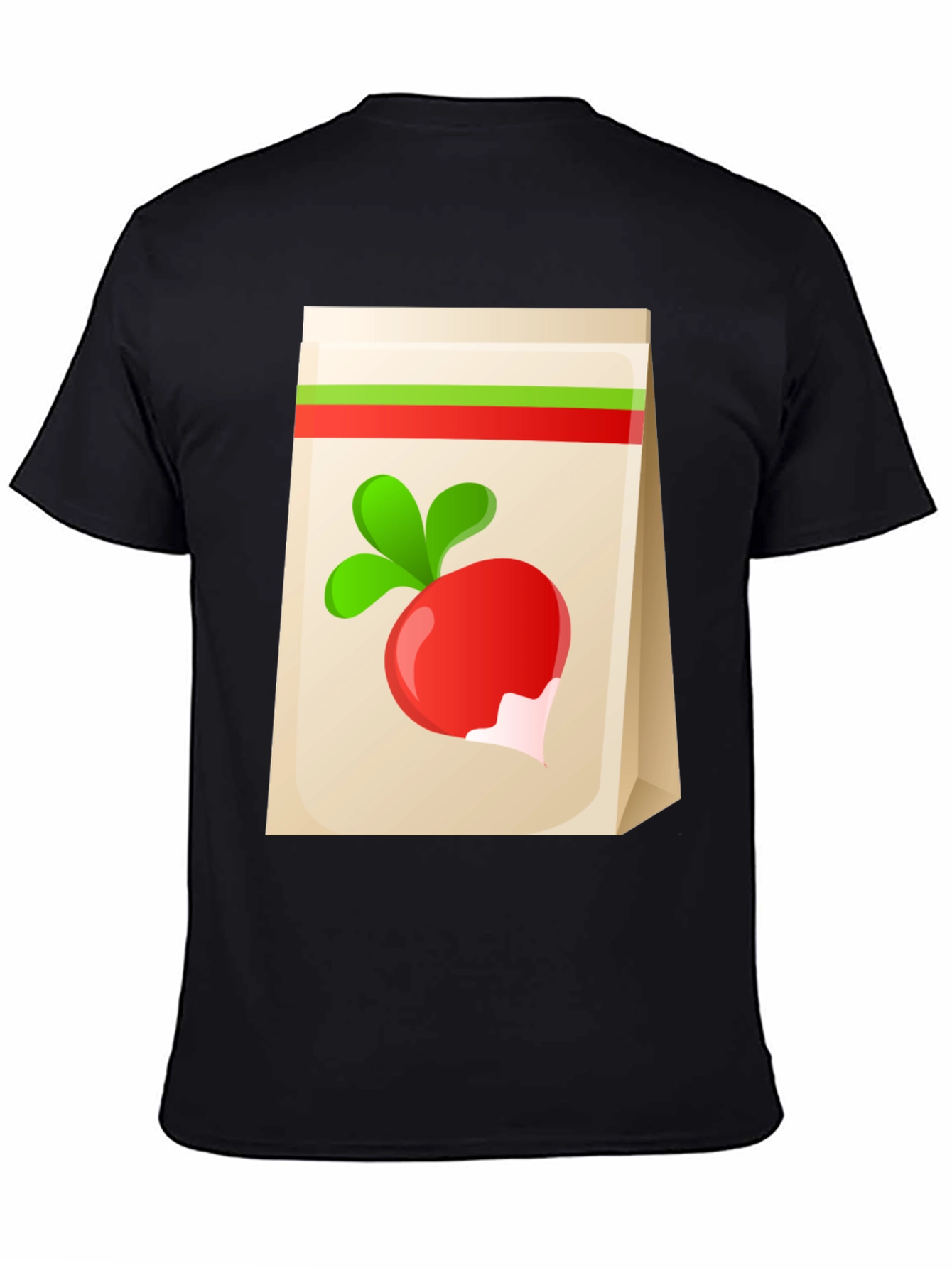 Radish Graphic Tee - Quirky Vegan Shirt
