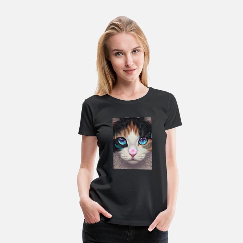 Cyber Cat Dreamscape | Futuristic Feline Art