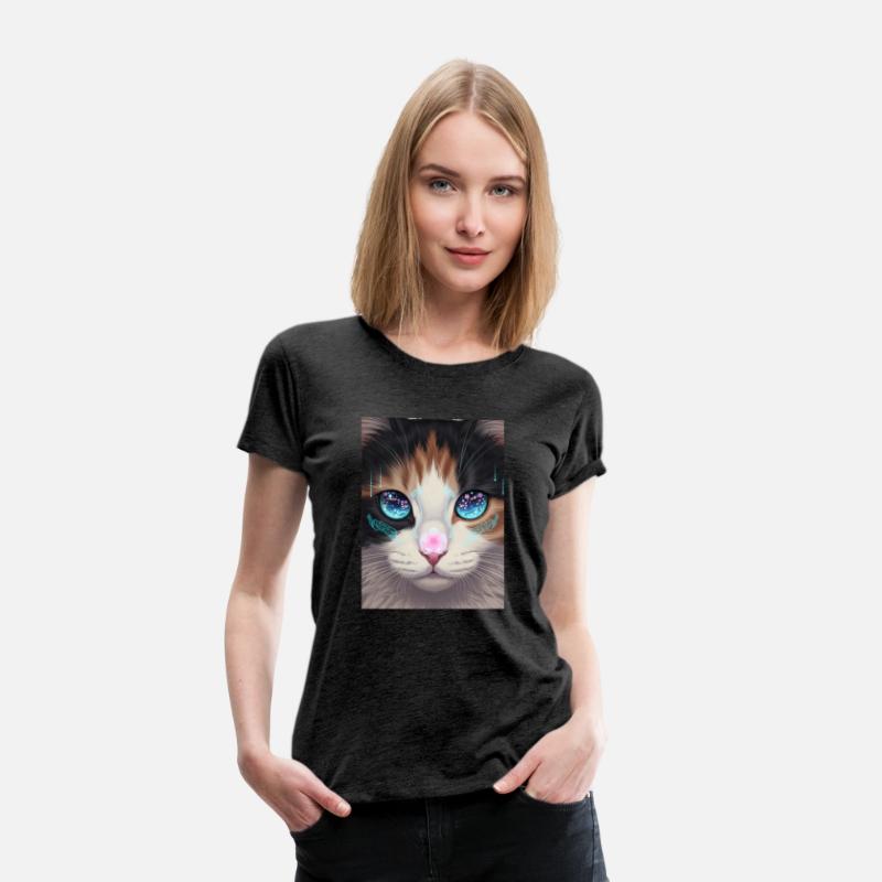 Cyber Cat Dreamscape | Futuristic Feline Art