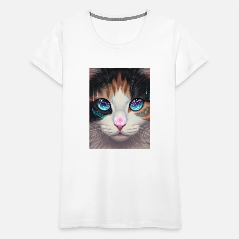 Cyber Cat Dreamscape | Futuristic Feline Art