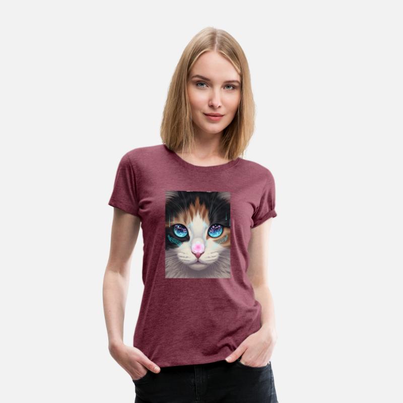 Cyber Cat Dreamscape | Futuristic Feline Art