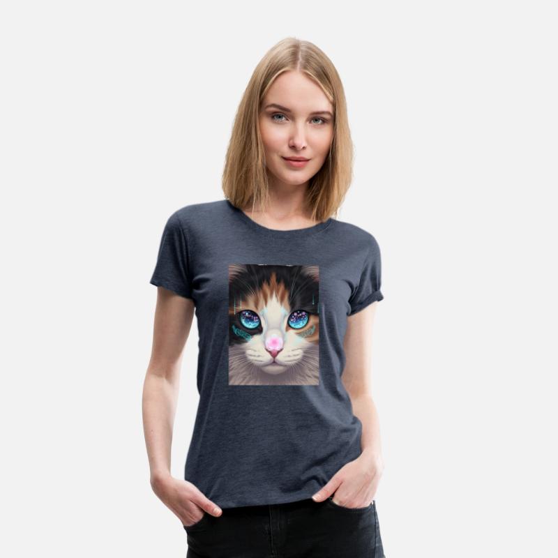 Cyber Cat Dreamscape | Futuristic Feline Art