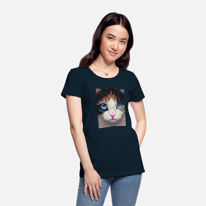 Cyber Cat Dreamscape | Futuristic Feline Art