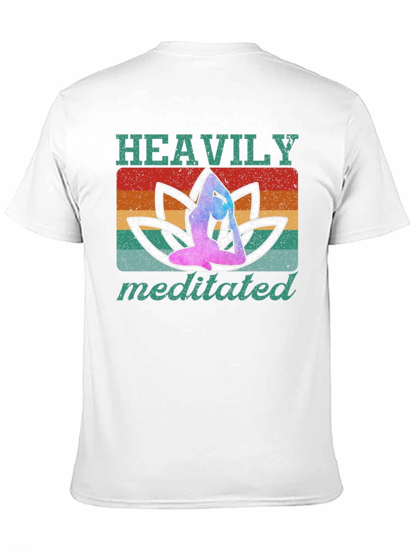 Heavily Meditated Yoga Graphic T-Shirt