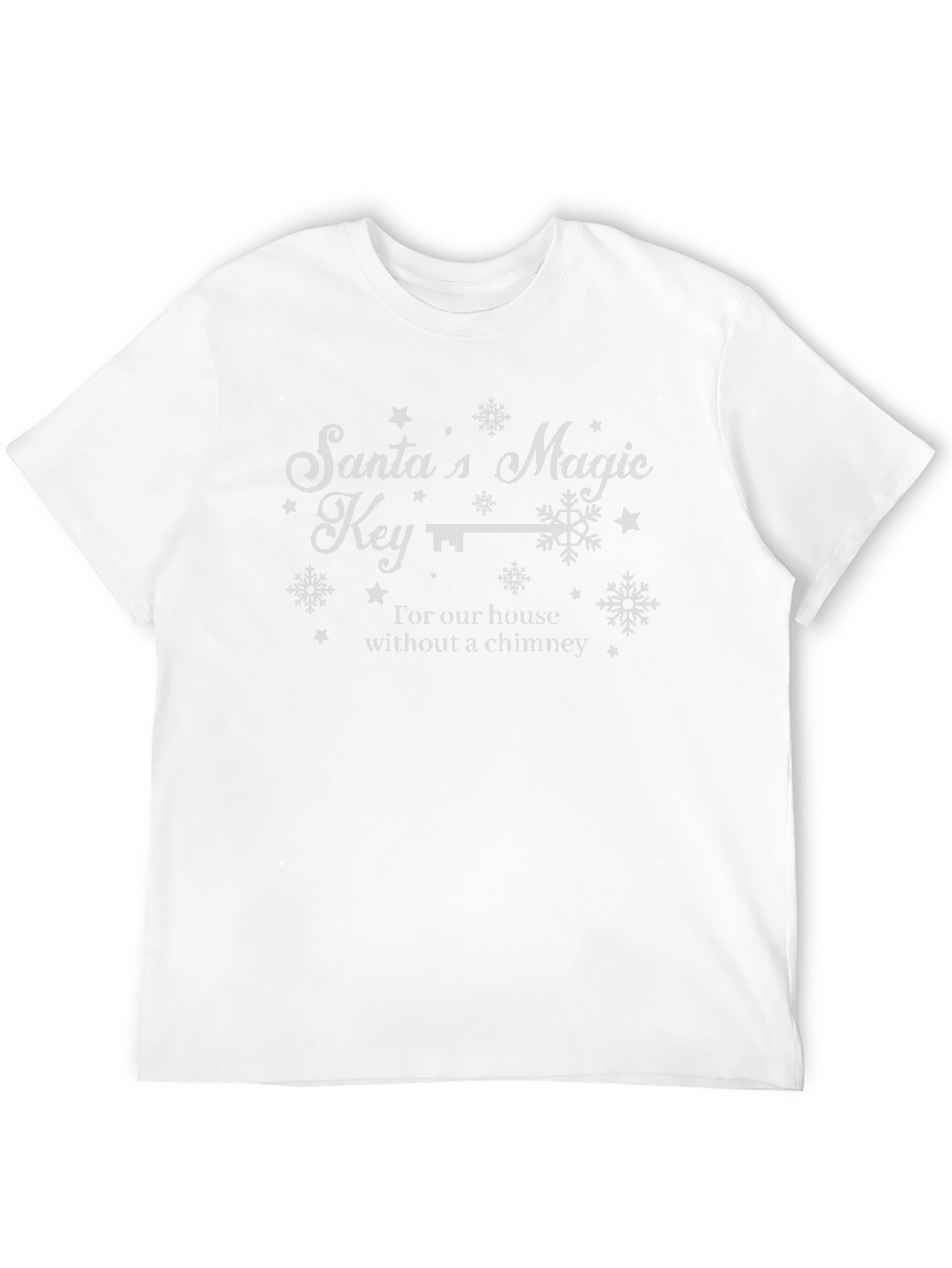 Santas Magic Key Christmas T-Shirt