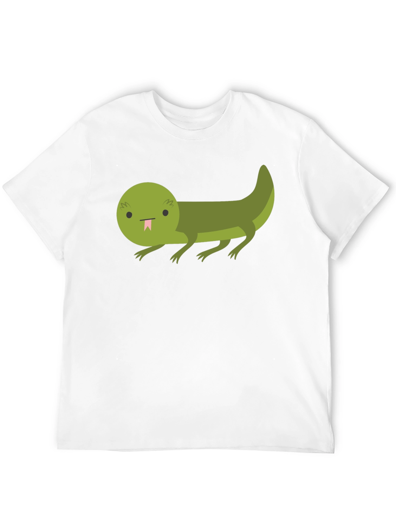 Cartoon Lizard Graphic T-Shirt - Unique Tee