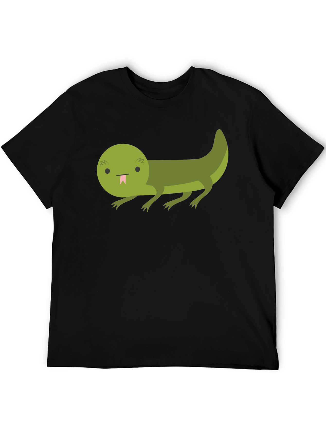 Cartoon Lizard Graphic T-Shirt - Unique Tee
