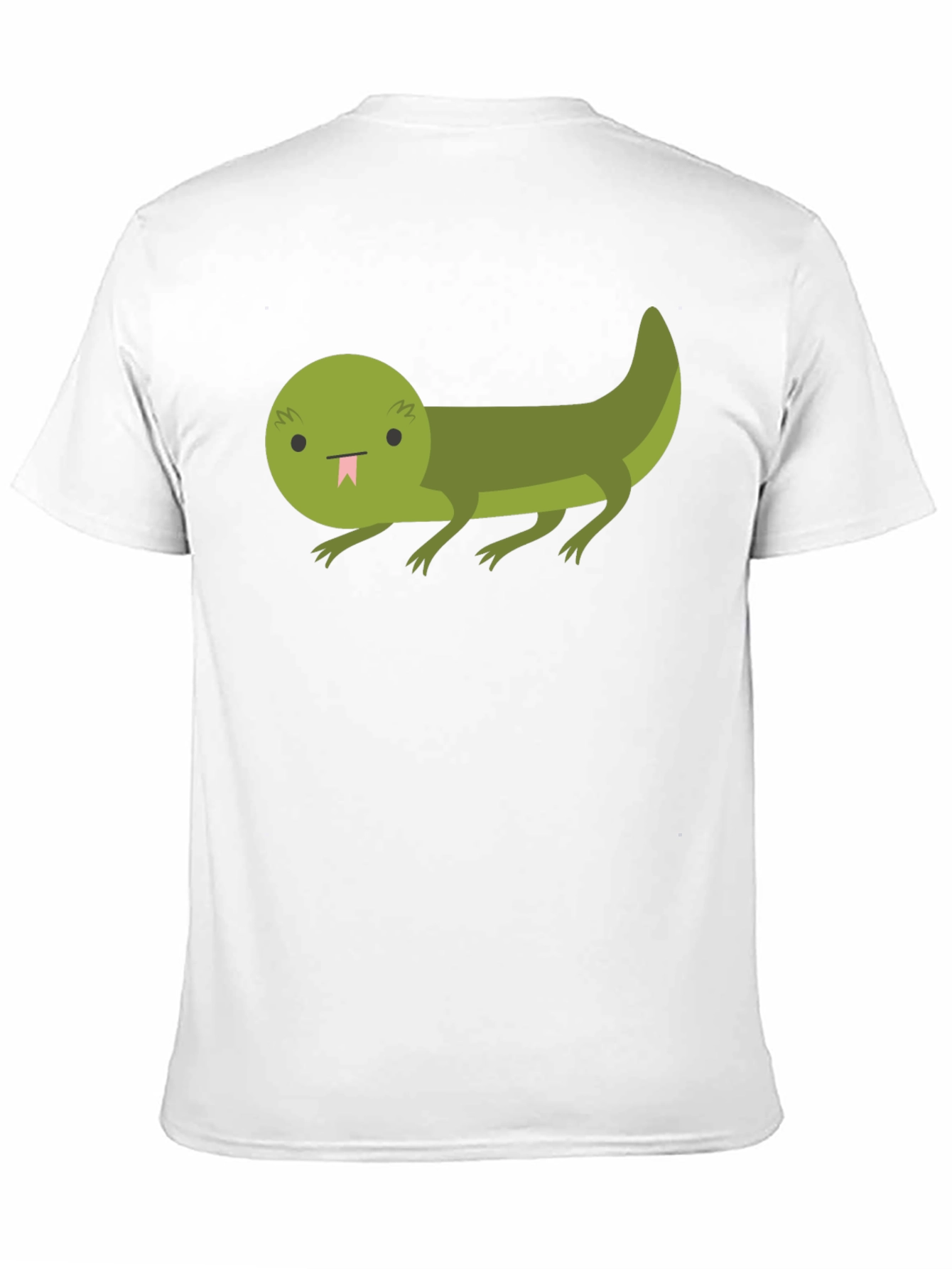 Cartoon Lizard Graphic T-Shirt - Unique Tee