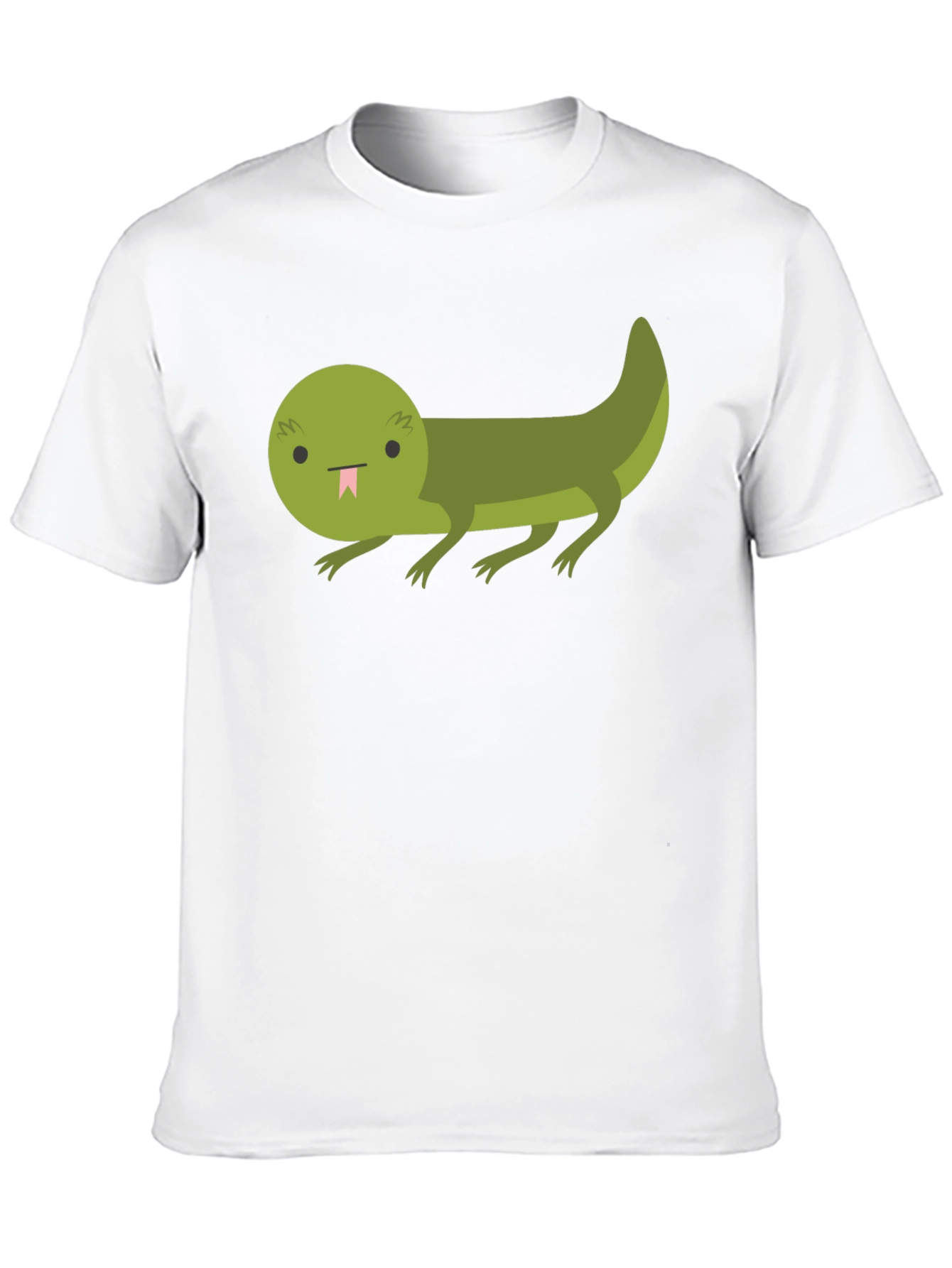 Cartoon Lizard Graphic T-Shirt - Unique Tee