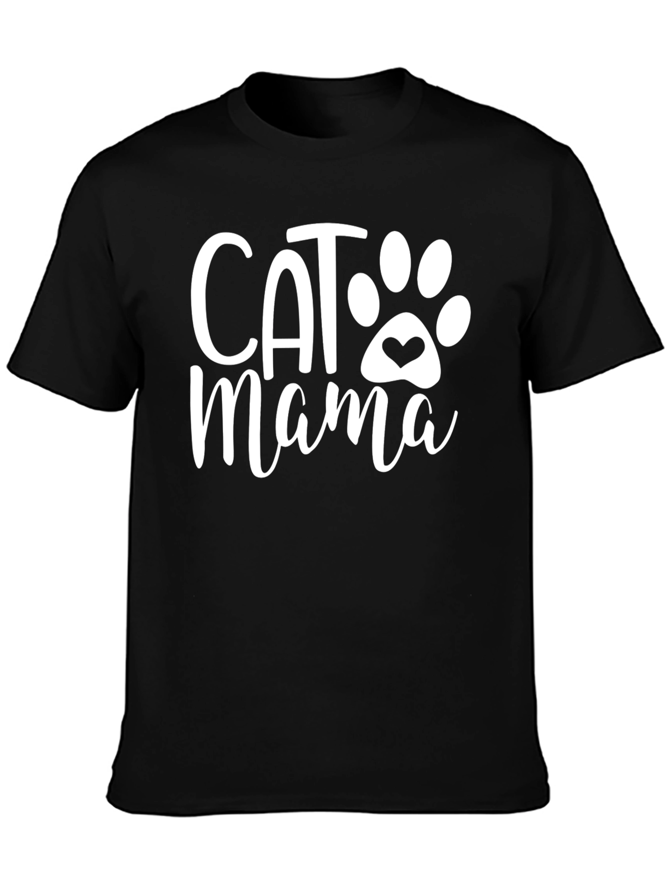 Cat Mama T-Shirt - Soft Cotton Blend