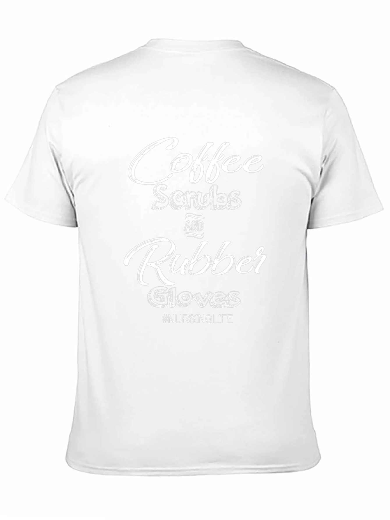 Coffee Scrubs Rubber Gloves T-Shirt