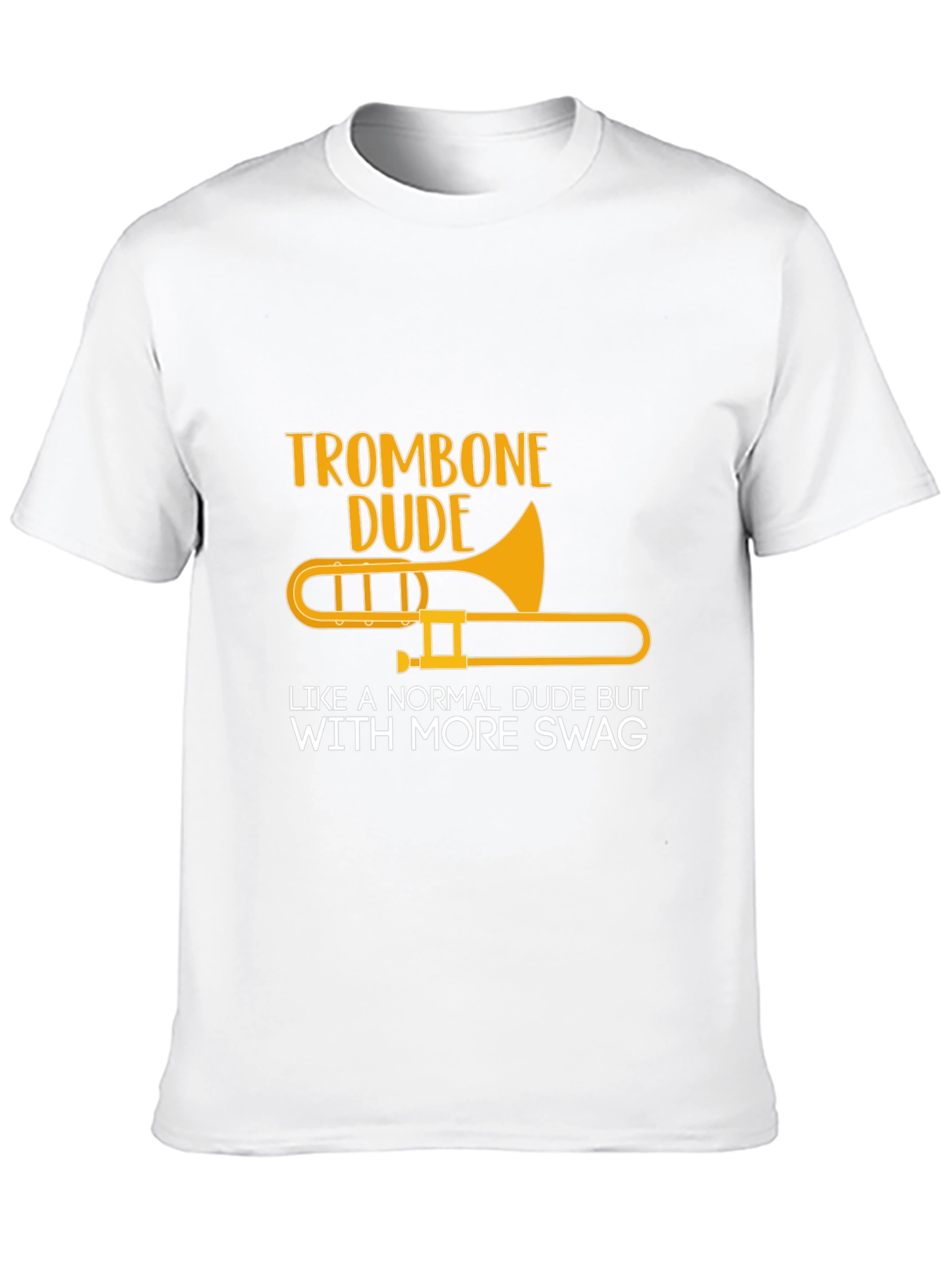Trombone Dude Swag Graphic Tee