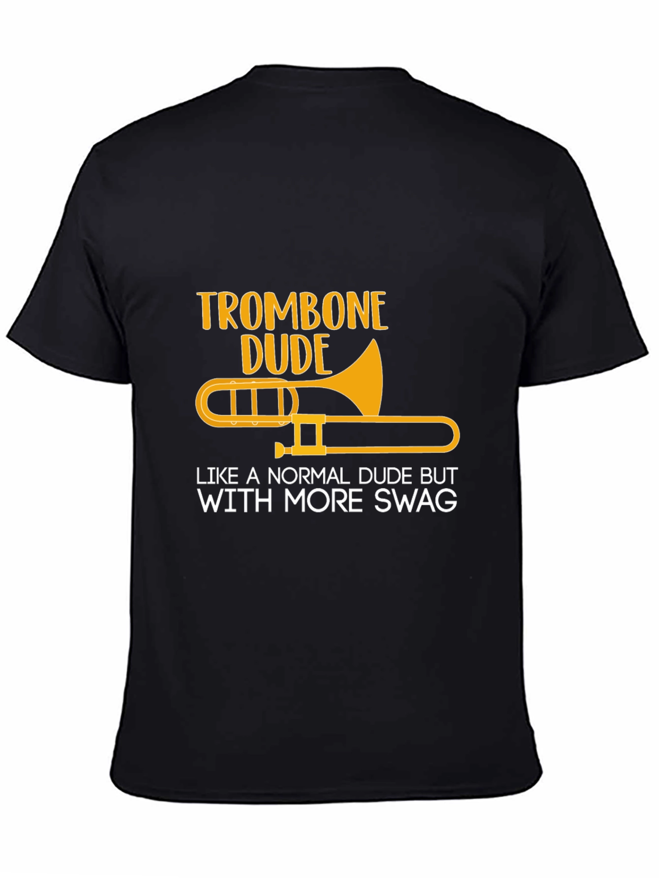 Trombone Dude Swag Graphic Tee