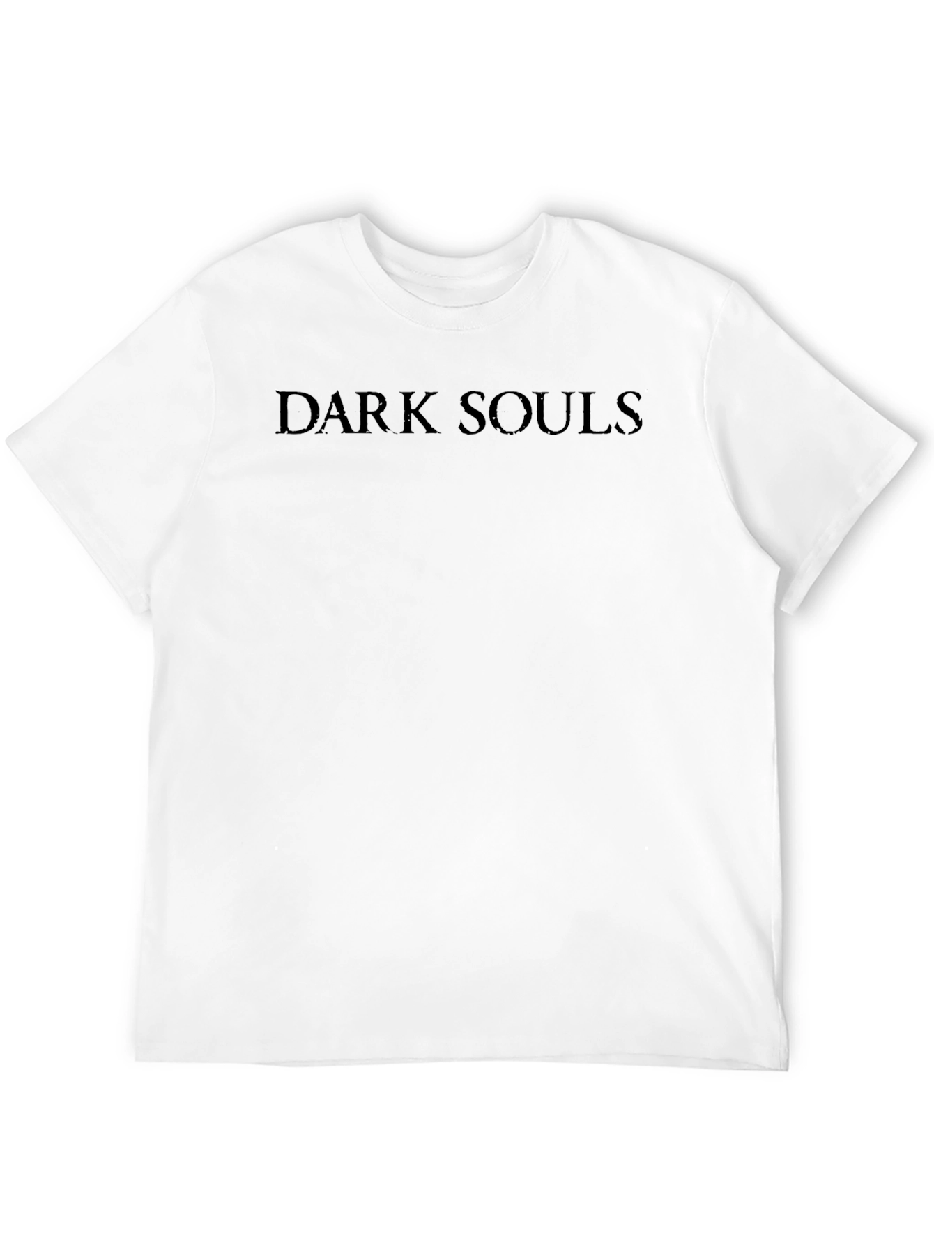 Dark Souls Text Graphic Black T-Shirt