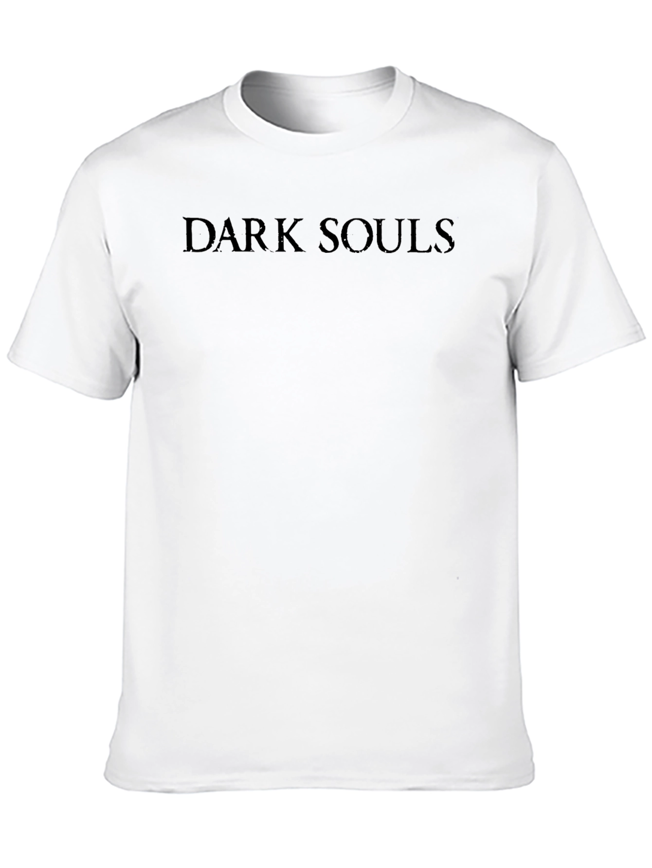 Dark Souls Text Graphic Black T-Shirt