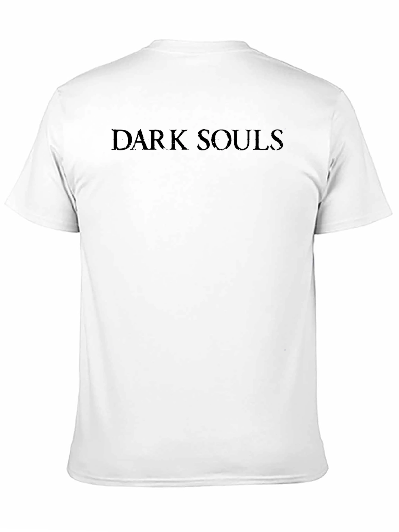 Dark Souls Text Graphic Black T-Shirt