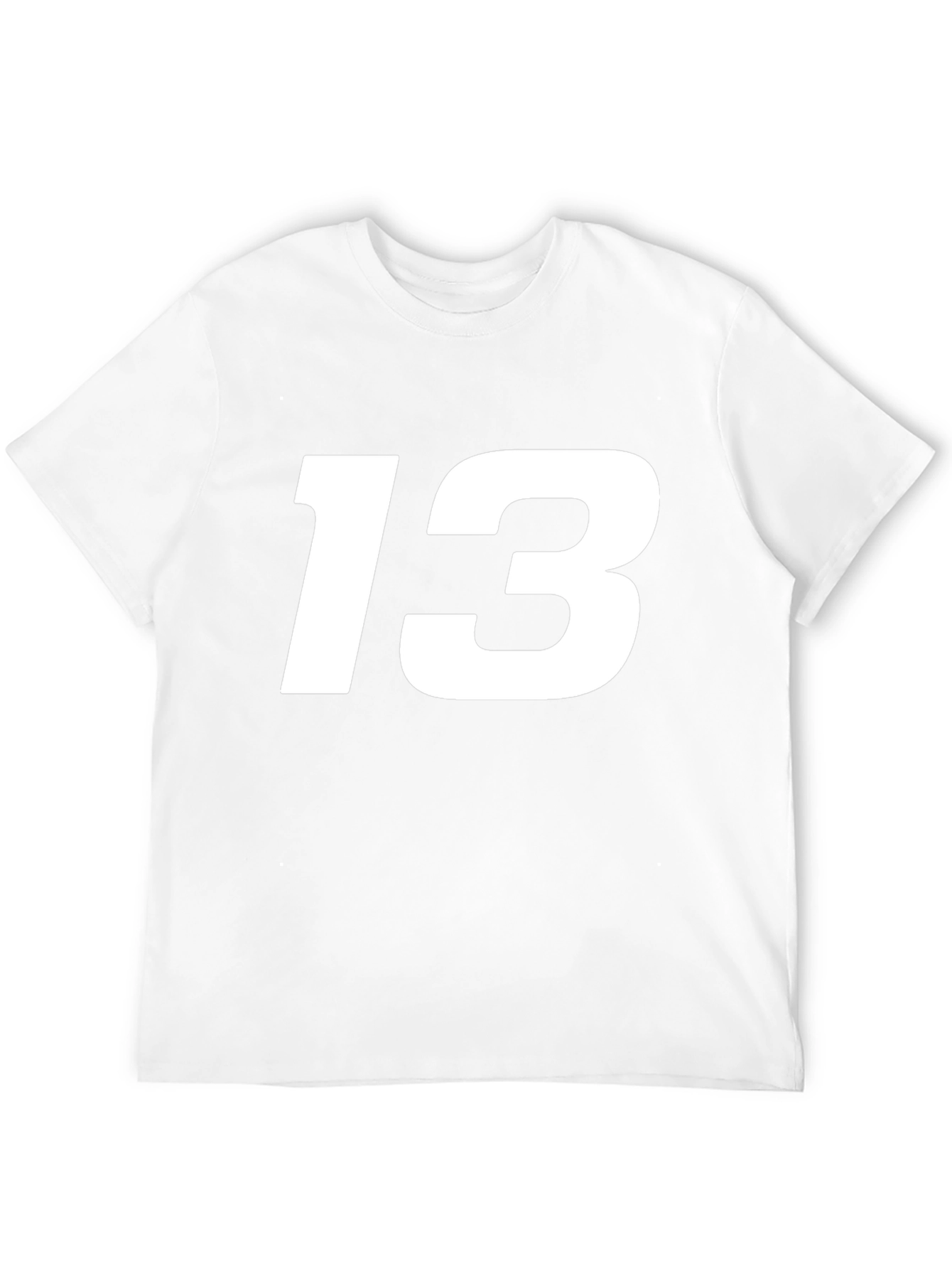 Lucky Number 13 Black T-Shirt