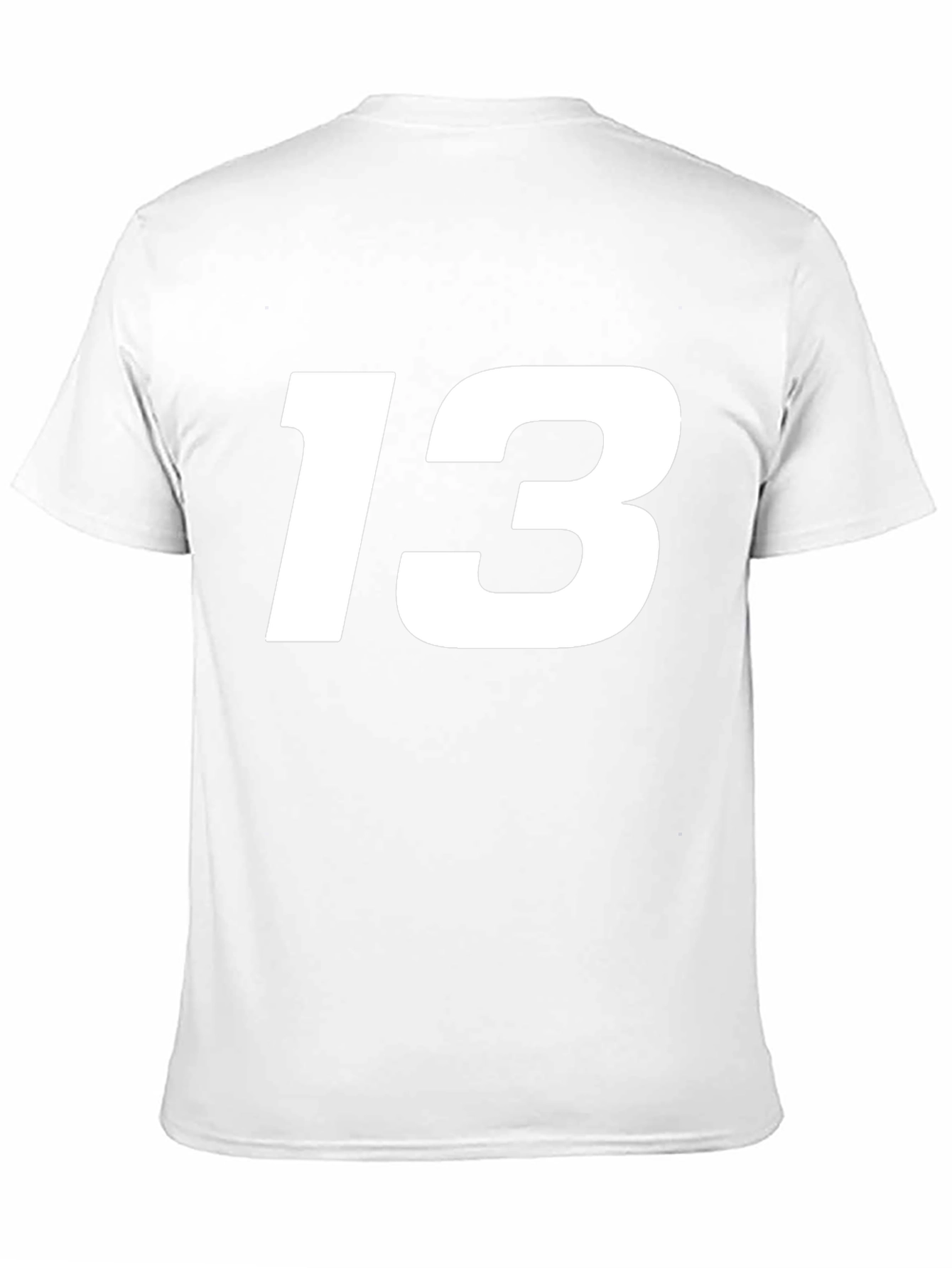 Lucky Number 13 Black T-Shirt