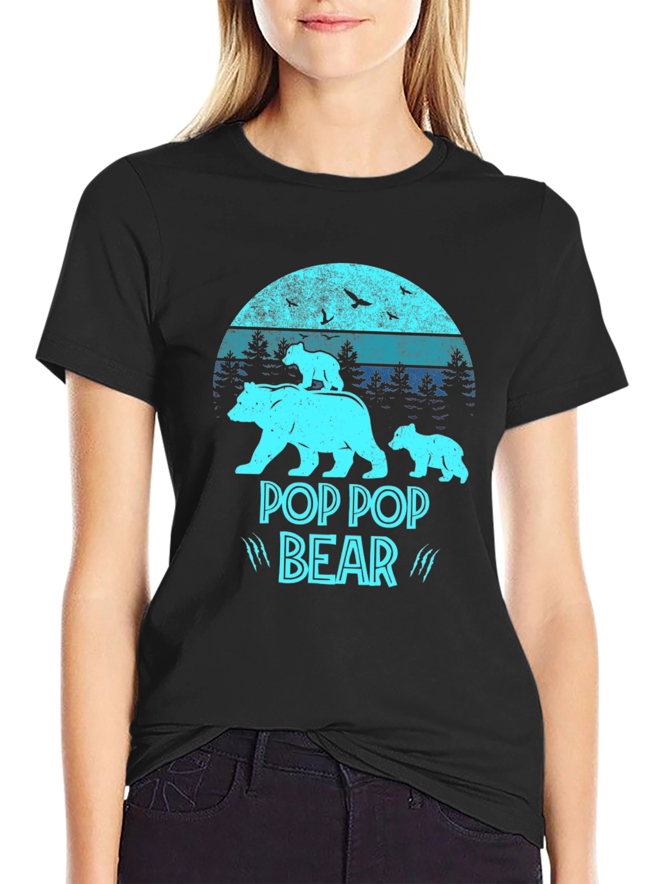 Pop Pop Bear T-Shirt - Fathers Day Gift