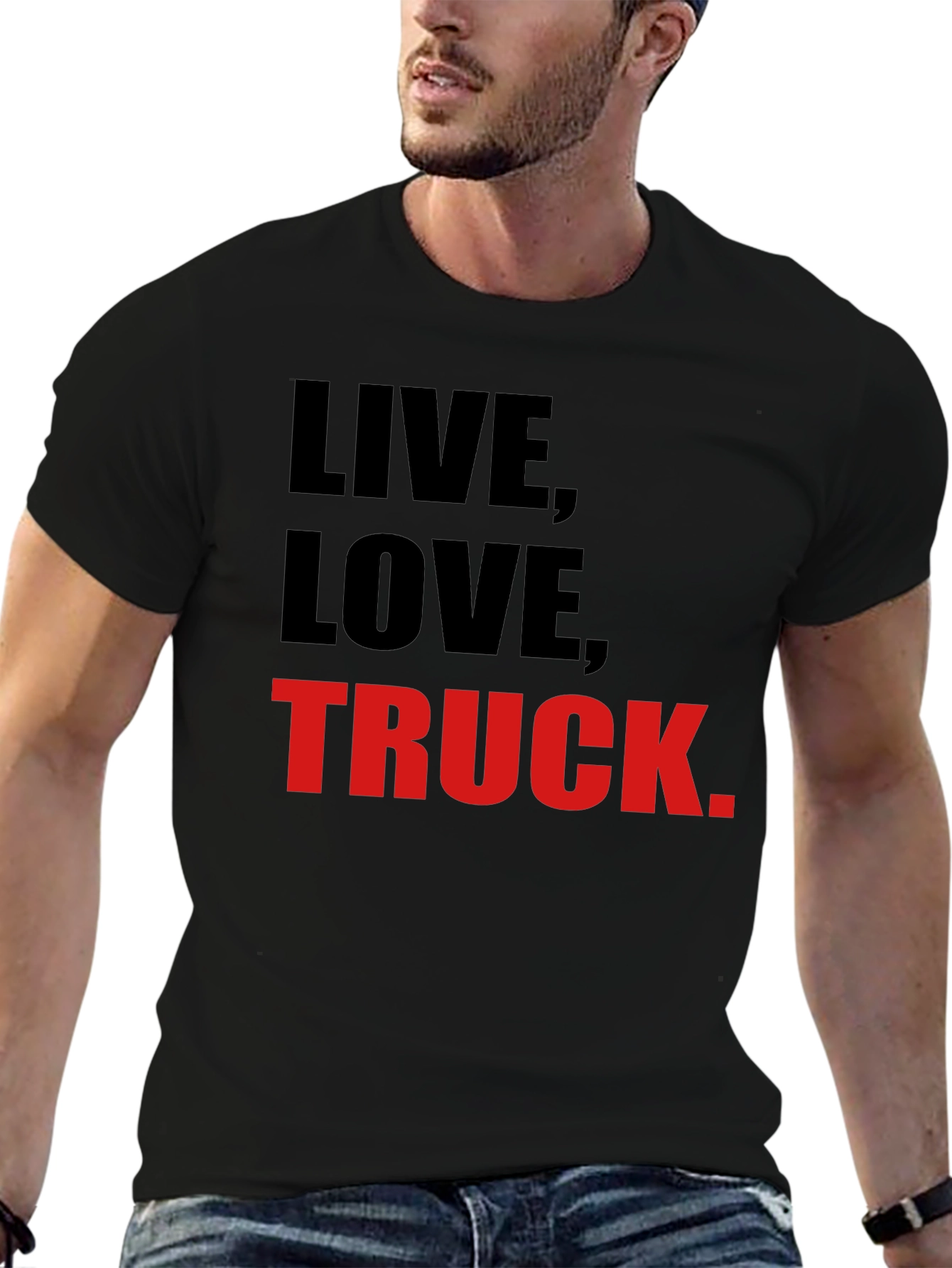 Live Love Truck. Graphic T-Shirt