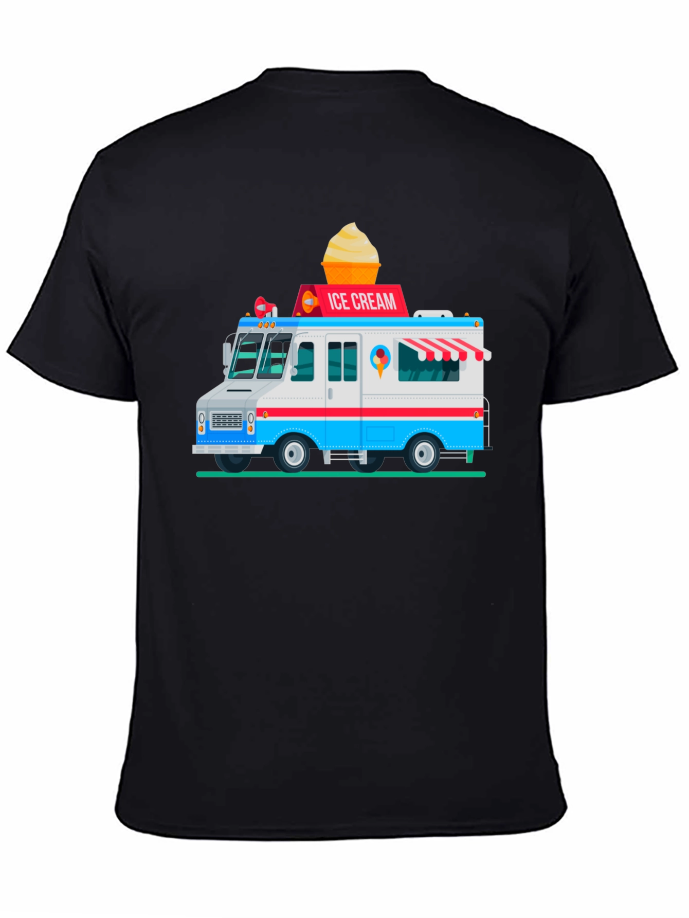 Ice Cream Truck Graphic T-Shirt