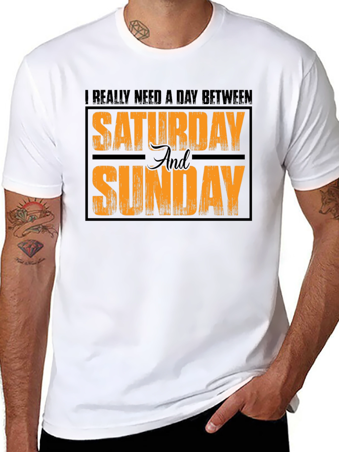 Funny Weekend T-Shirt: Saturday and Sunday