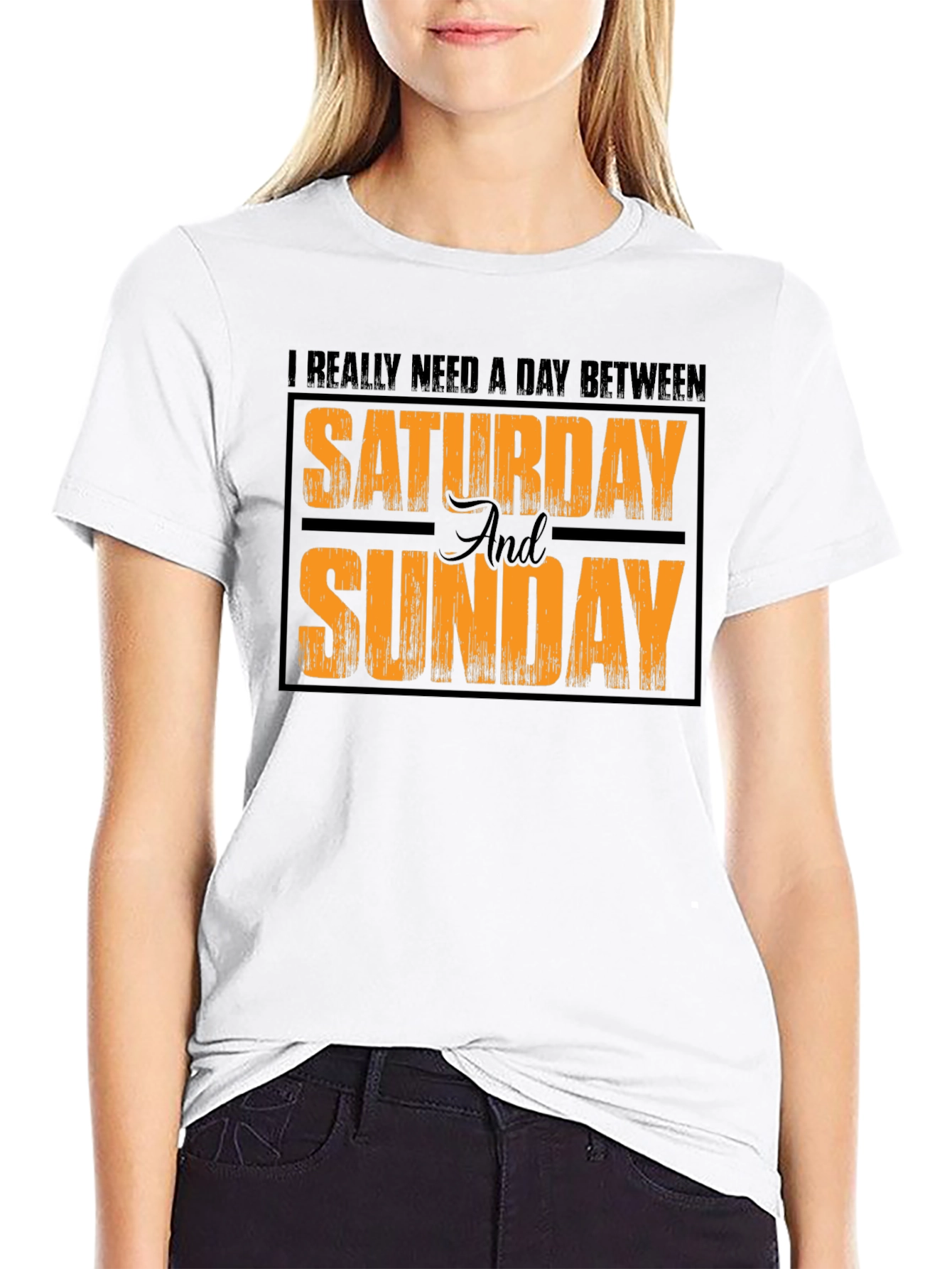 Funny Weekend T-Shirt: Saturday and Sunday