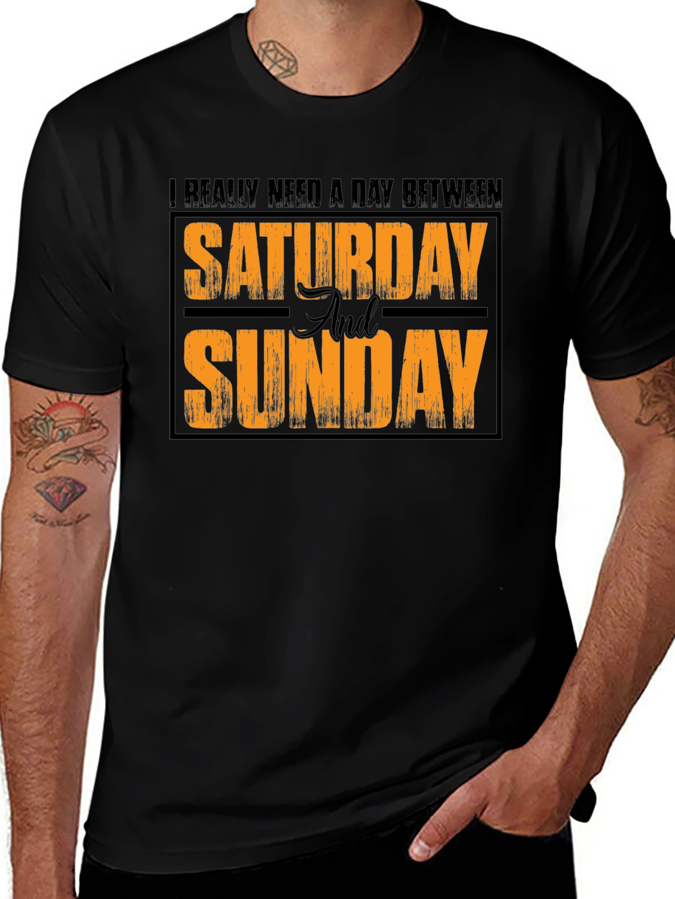 Funny Weekend T-Shirt: Saturday and Sunday