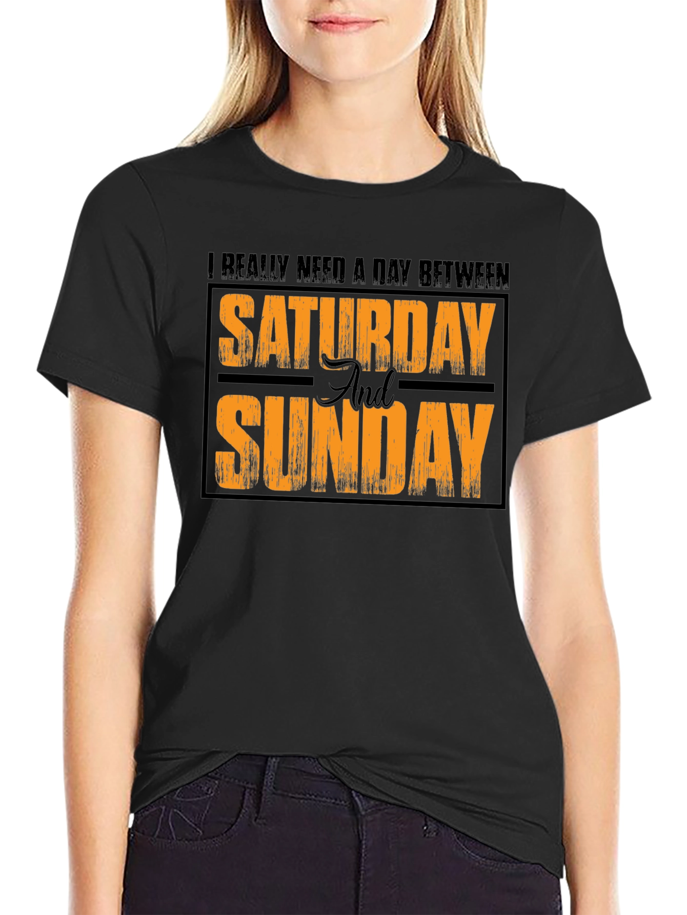 Funny Weekend T-Shirt: Saturday and Sunday