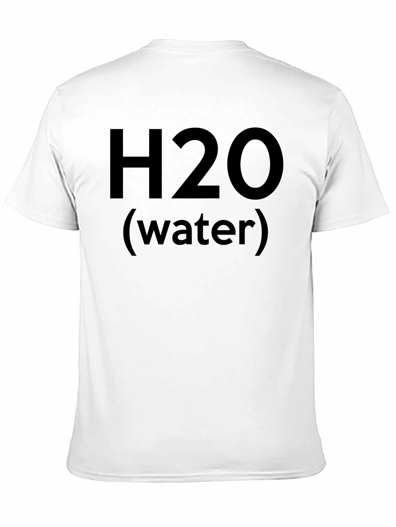 H2O Water Graphic Tee - Science Humor Shirt