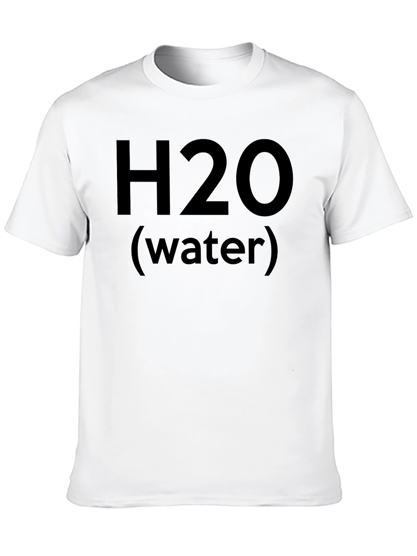 H2O Water Graphic Tee - Science Humor Shirt