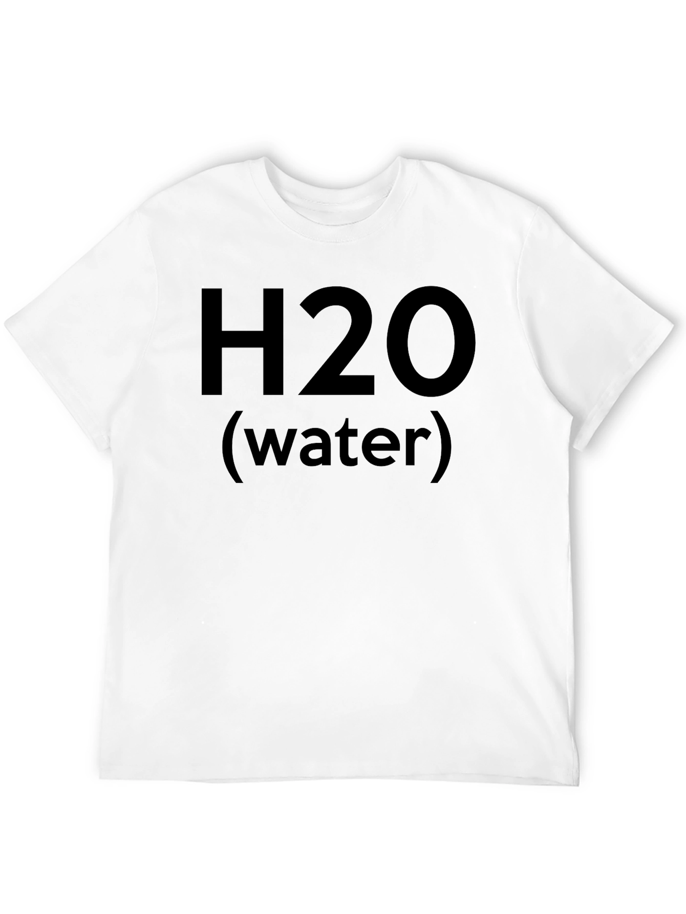 H2O Water Graphic Tee - Science Humor Shirt