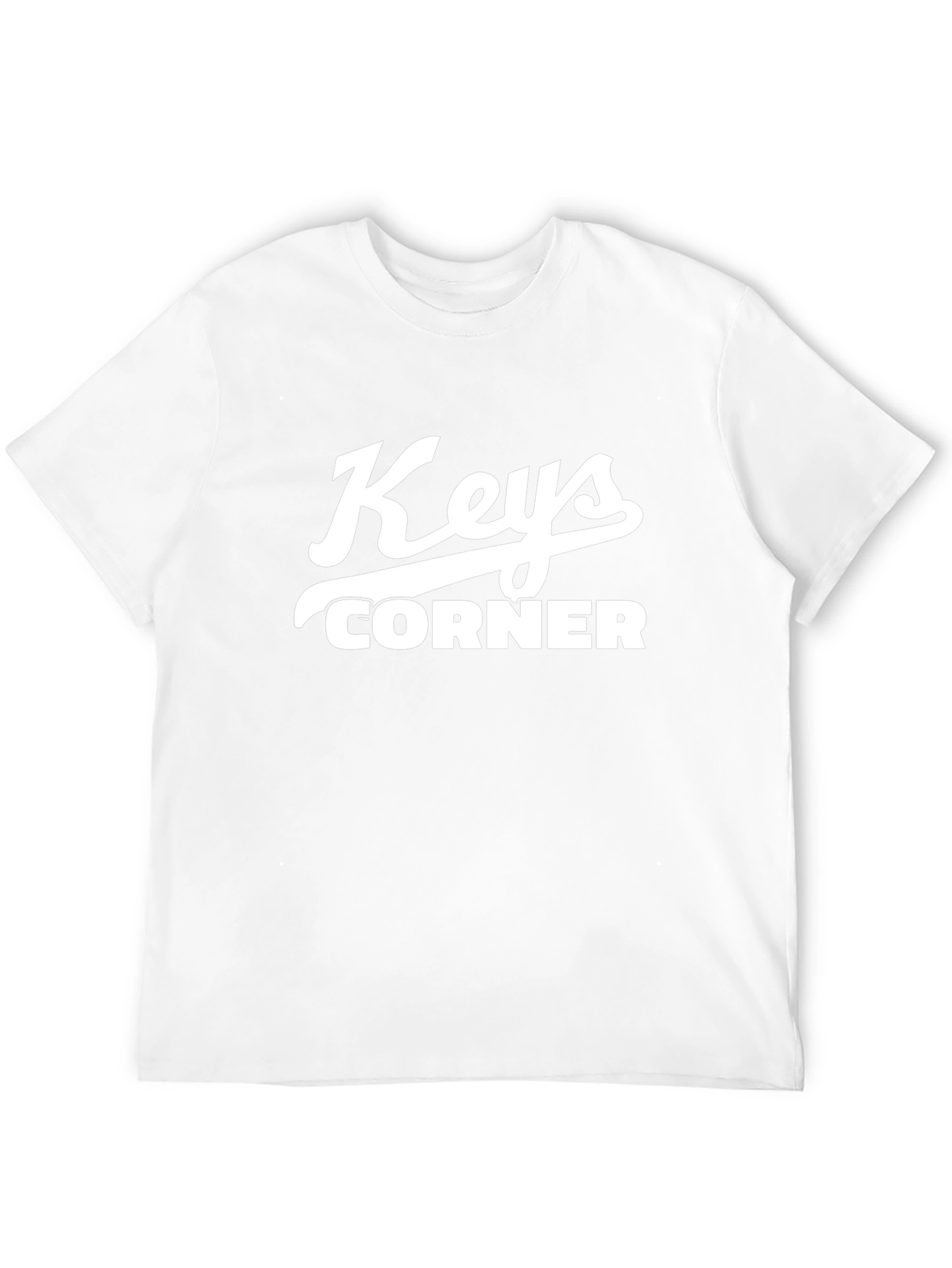 Keys Corner Black Graphic T-Shirt