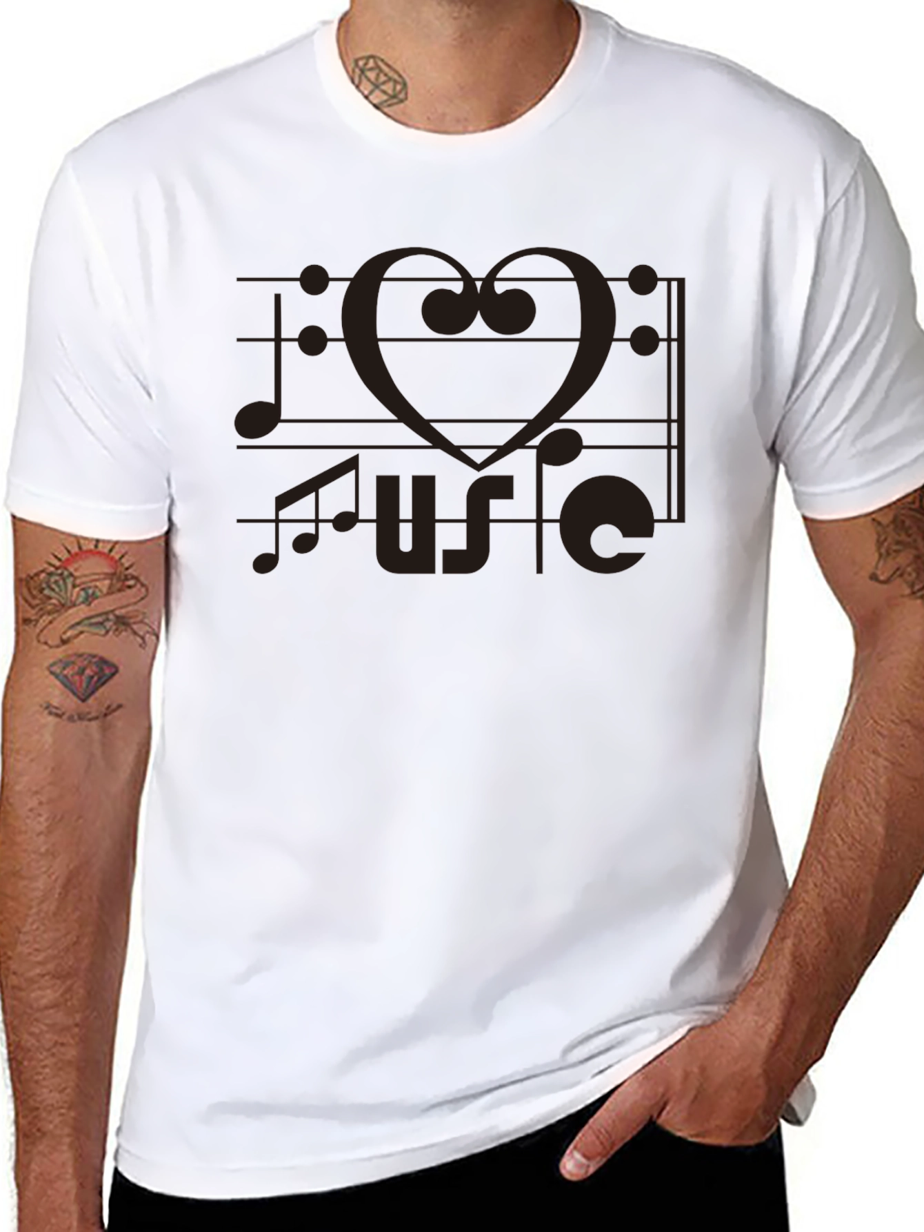 Music Lover Graphic Tee - Stylish & Unique!