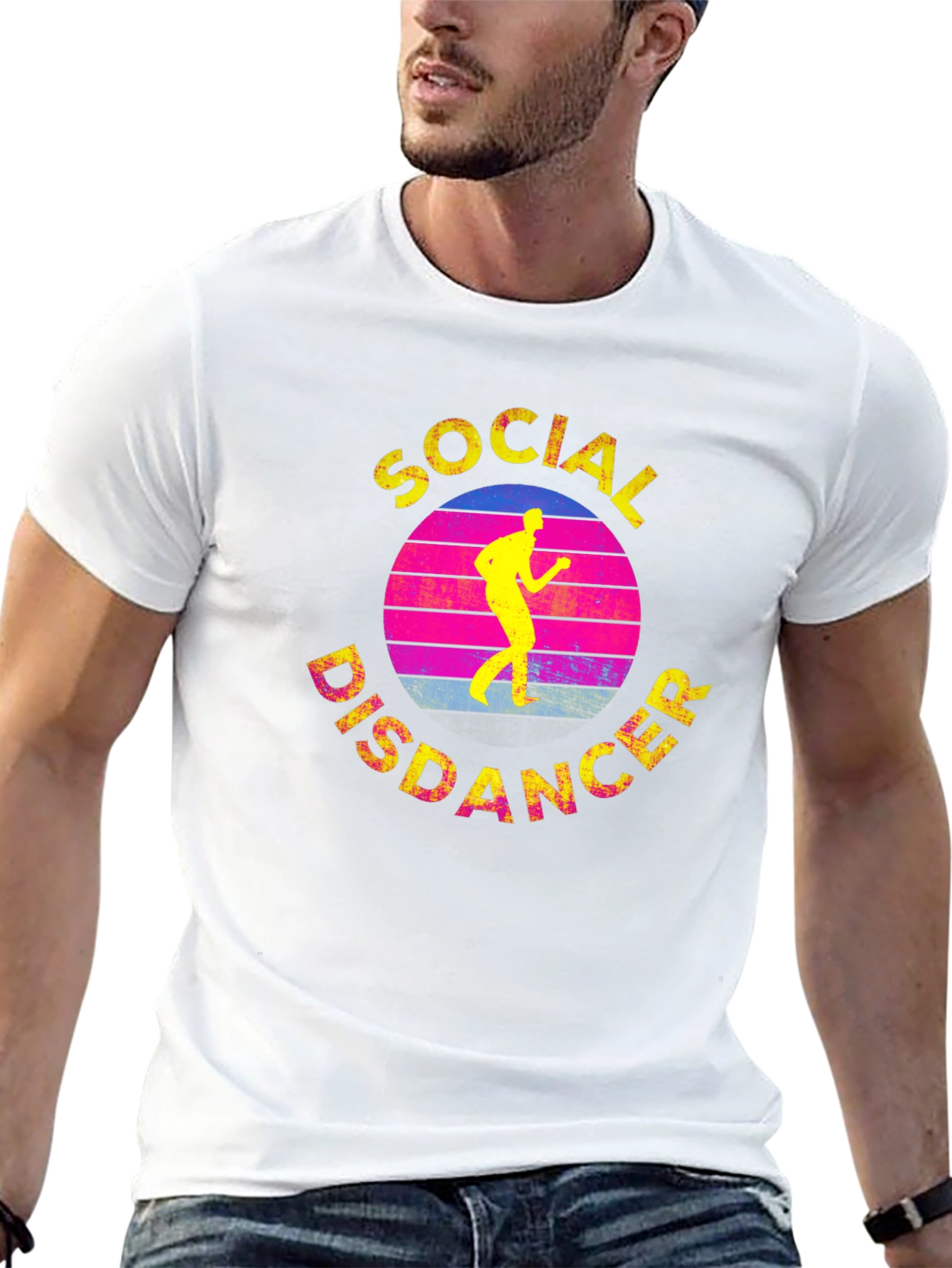 Social Disdancer Graphic T-Shirt