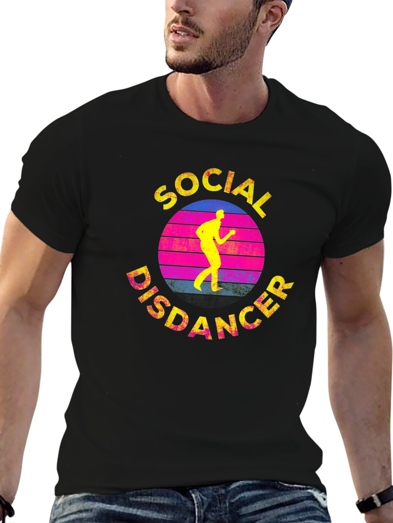 Social Disdancer Graphic T-Shirt