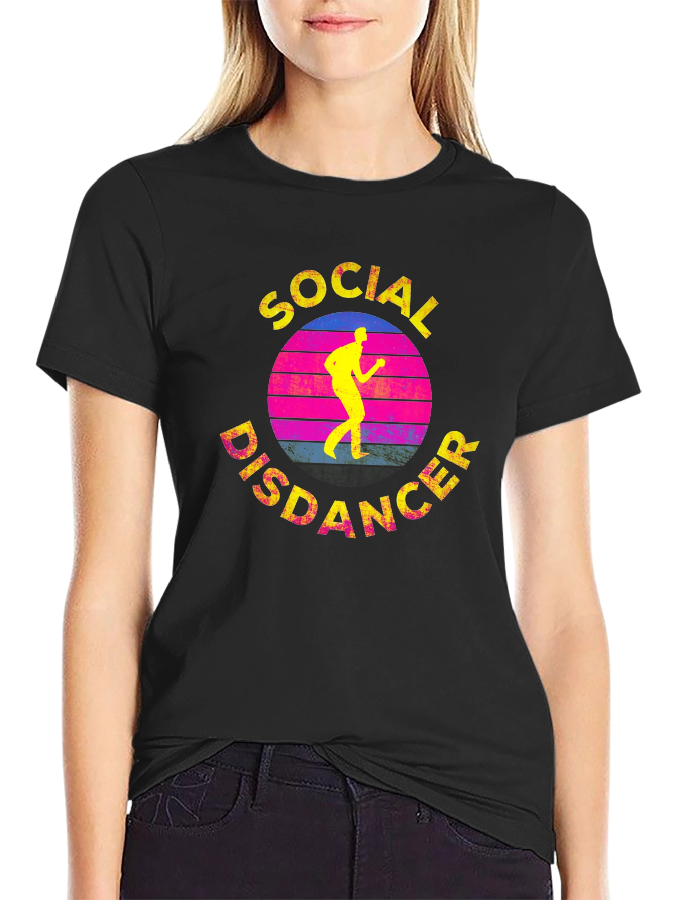 Social Disdancer Graphic T-Shirt