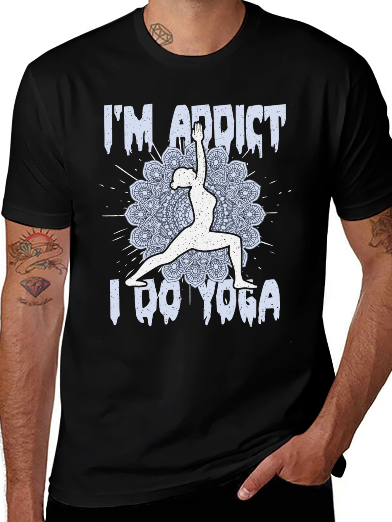 Im Addict I Do Yoga T-Shirt