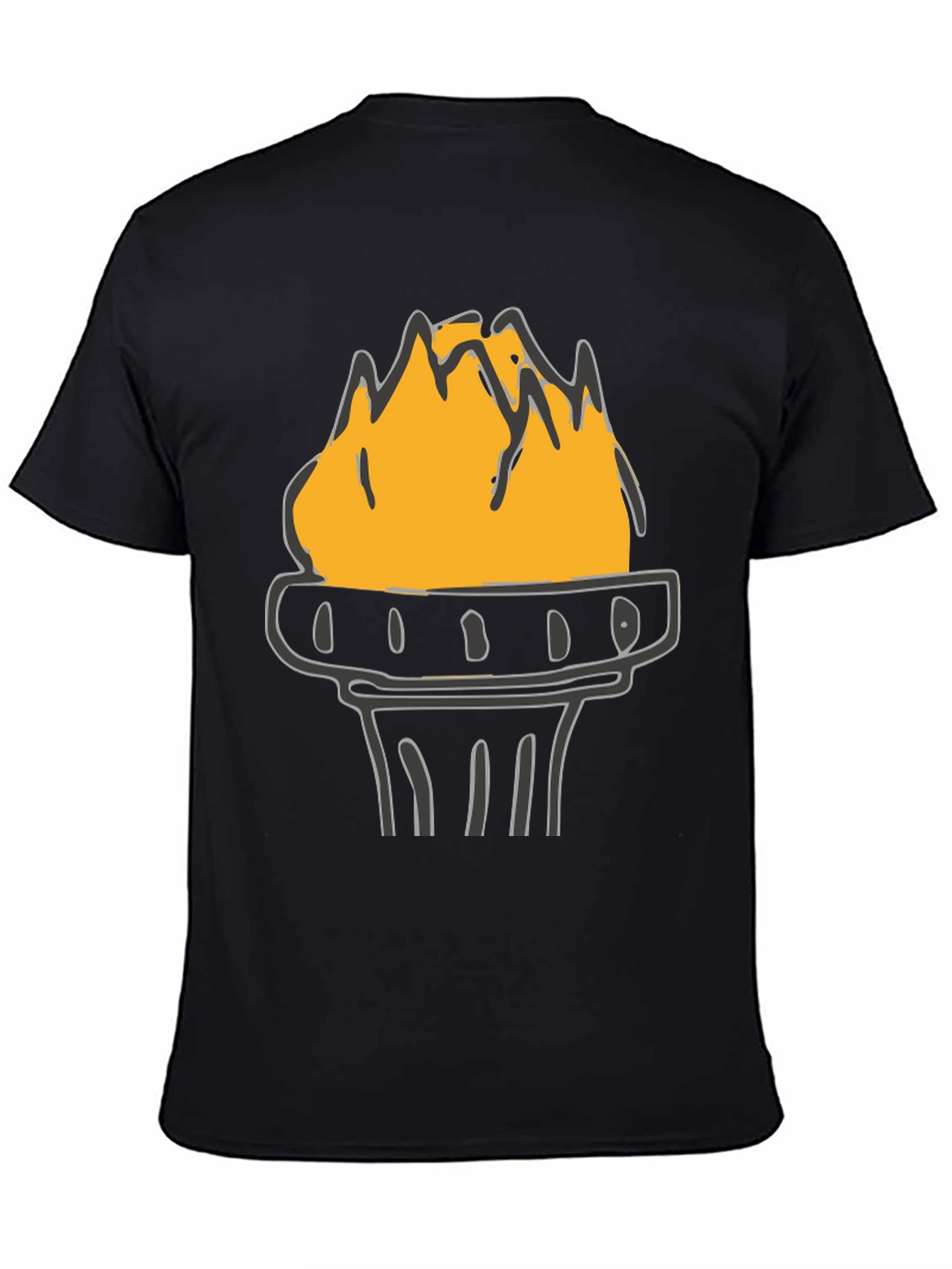Torch Graphic Tee - Bold Statement Shirt
