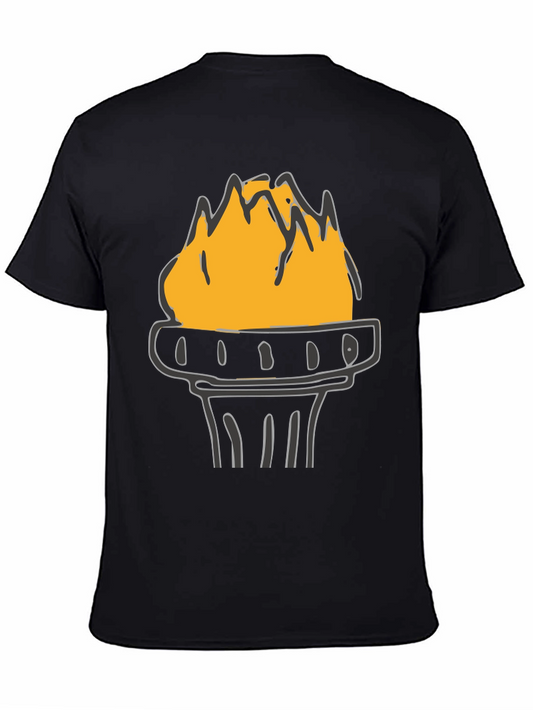 Torch Graphic Tee - Bold Statement Shirt
