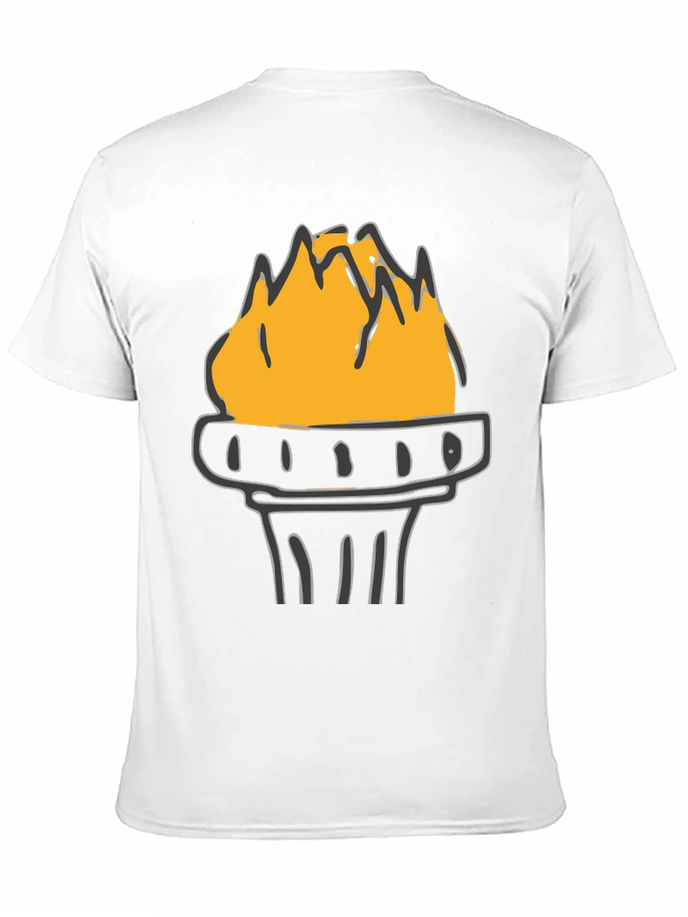 Torch Graphic Tee - Bold Statement Shirt